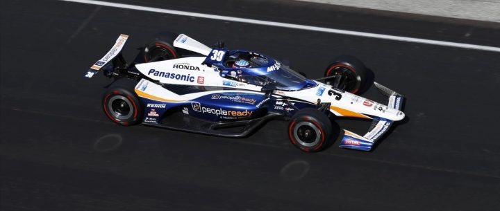 Takuma Sato Signed Indy 500 Car Promo Card 2013 