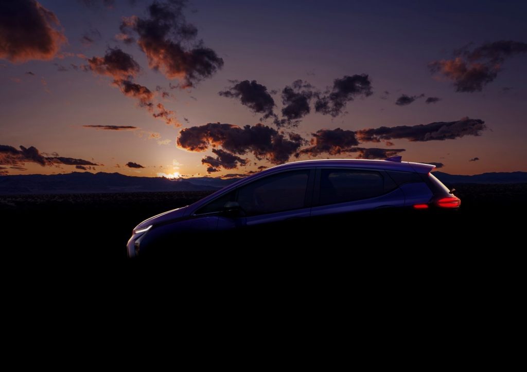 Chevrolet Bolt EV refresh teaser
