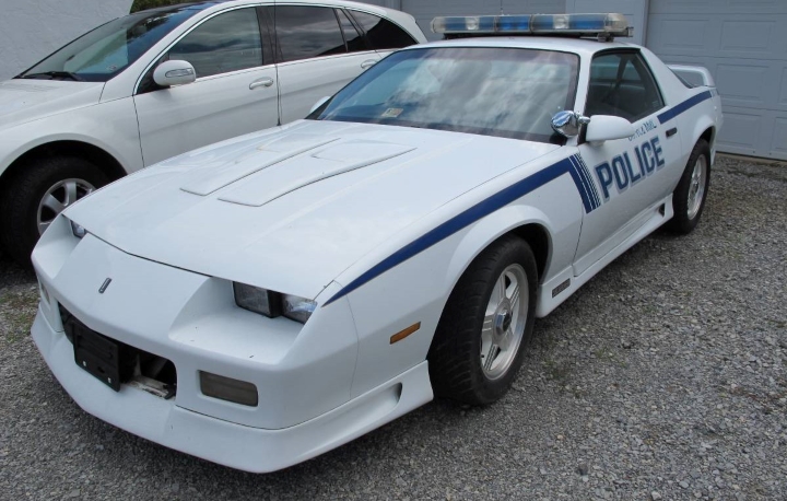 1991 Chevrolet Camaro B4C Police Car For Sale | GM Authority