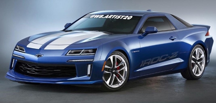 Modern-Day Chevrolet Camaro IROC-Z Rendered | GM Authority