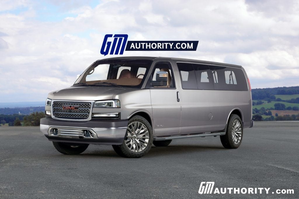 GMC Savana Denali Rendered As Luxurious Passenger Van GM Authority