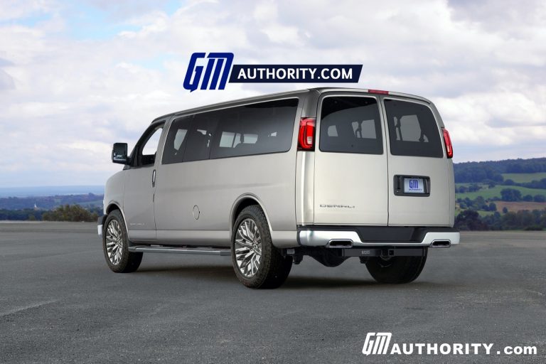 GMC Savana Denali Rendered As Luxurious Passenger Van | GM Authority