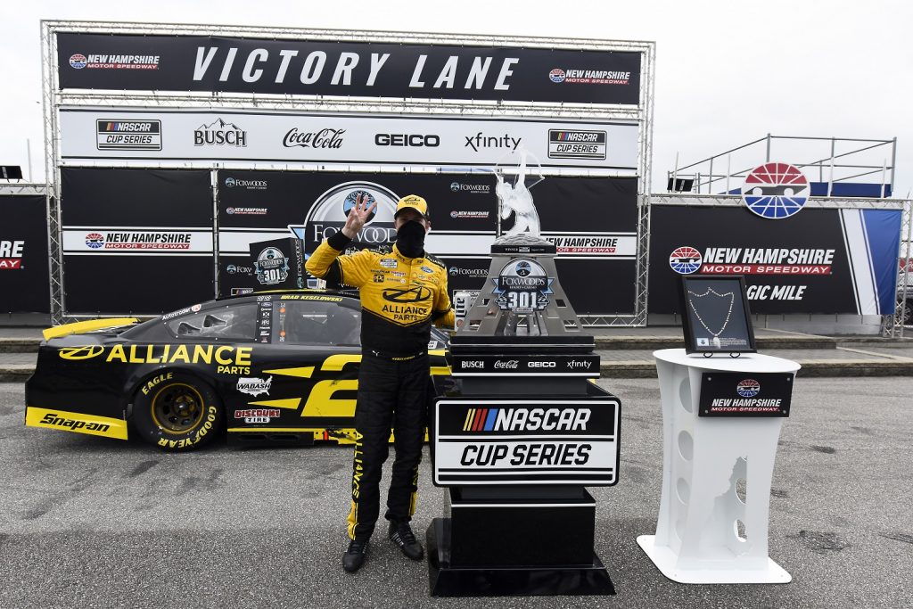 Keselowski Takes NASCAR Win At Loudon Video GM Authority