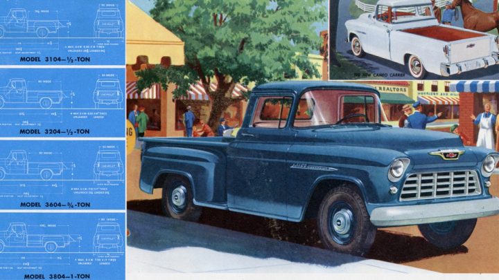1955 Chevy Task Force.