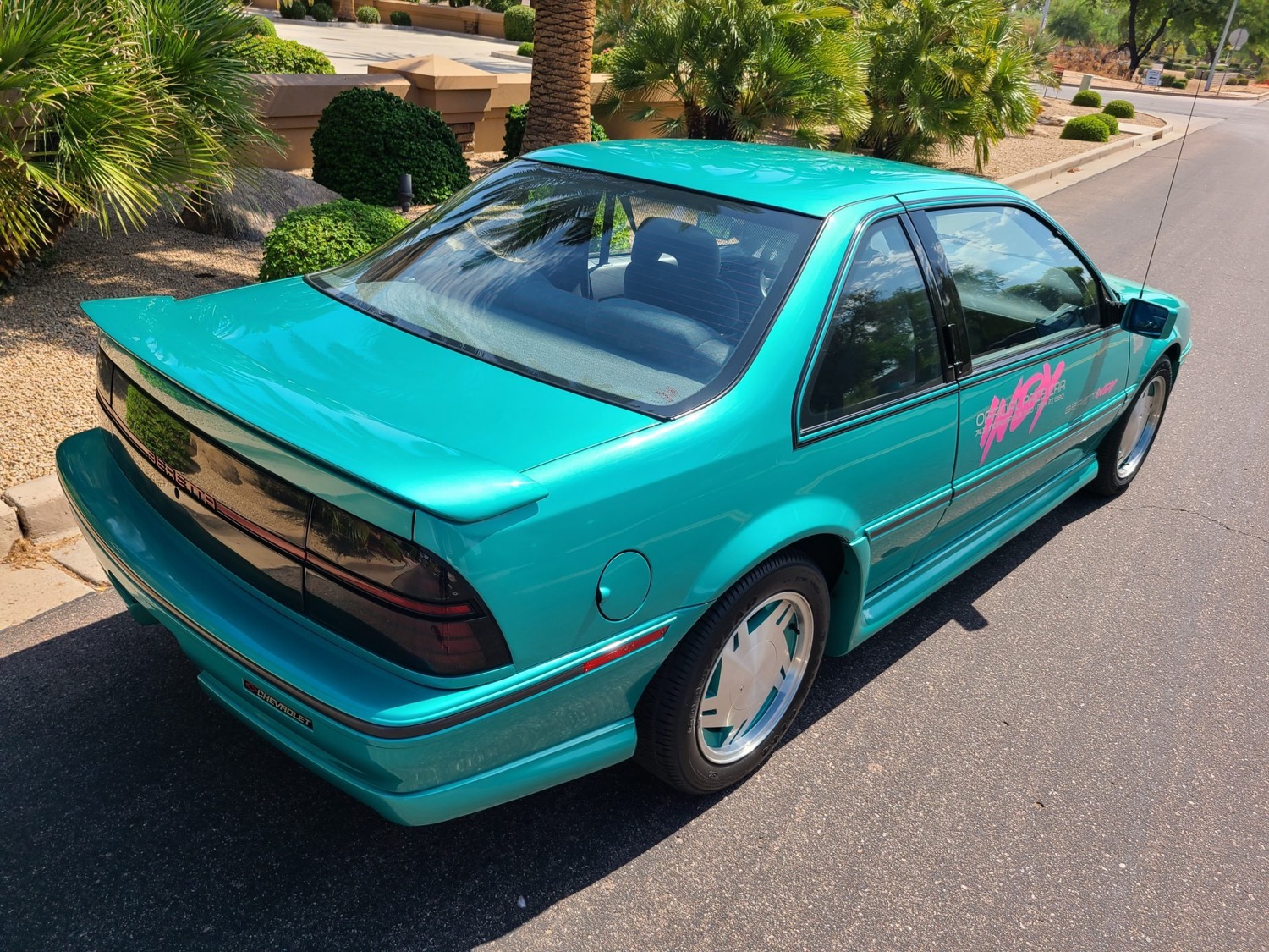 1990 Chevrolet Beretta Indy Pace Car Edition Turquoise Metallic Bring A Trailer September 2020 exterior 005