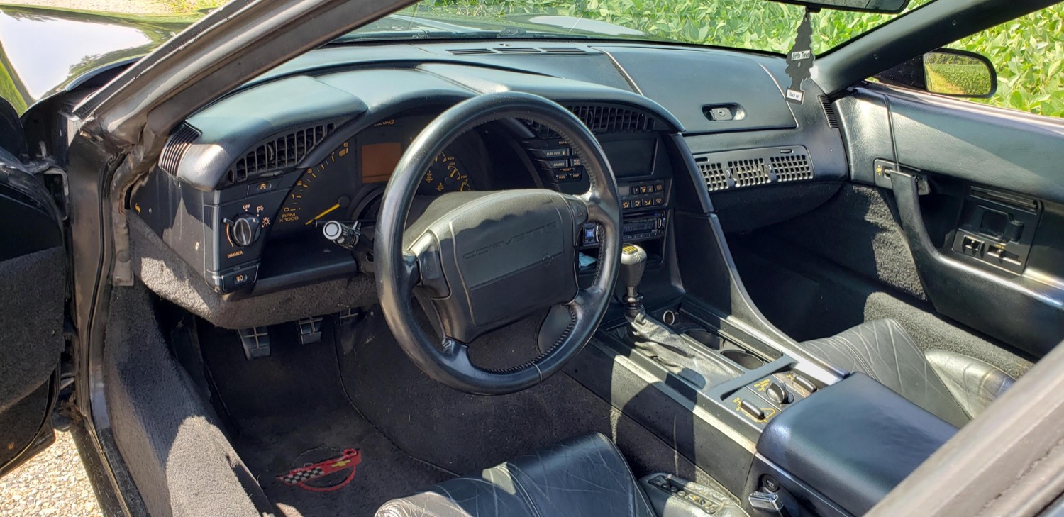 1988 corvette interior