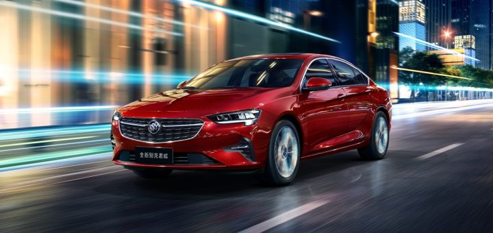 refreshed 2021 buick regal launches in china  gm authority