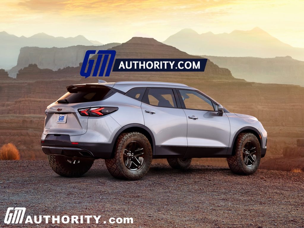 Chevy Blazer Activ rendering by GM Authority.