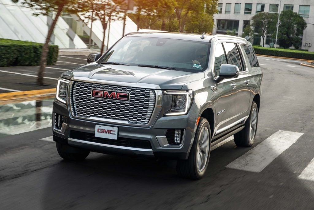 2022 GMC Yukon Rear Seat Media System No Longer Available