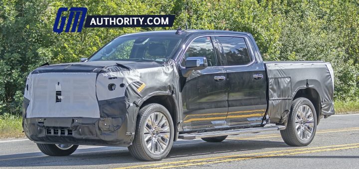 2022 GMC Sierra Denali 1500 Refresh Spied Testing