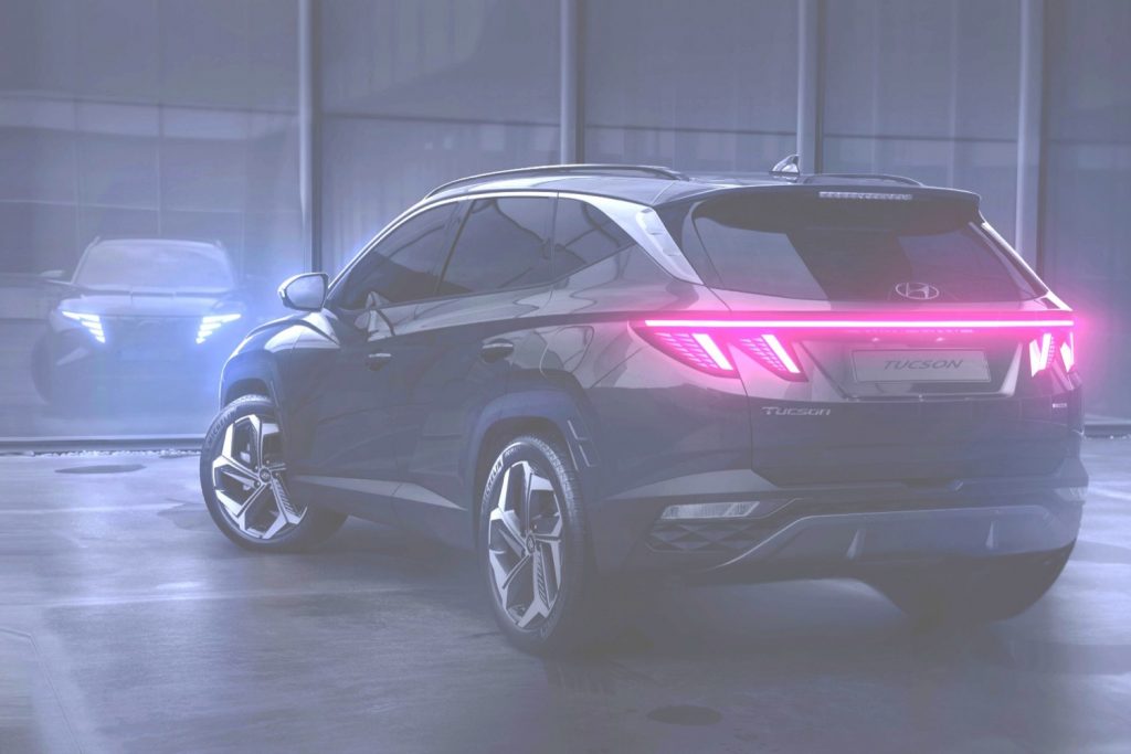 2022 Hyundai Tucson (image lightened for detail)