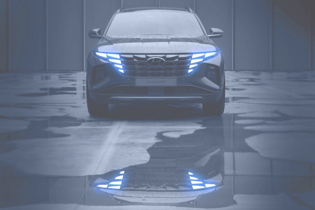 2022 Hyundai Tucson (image lightened for detail)