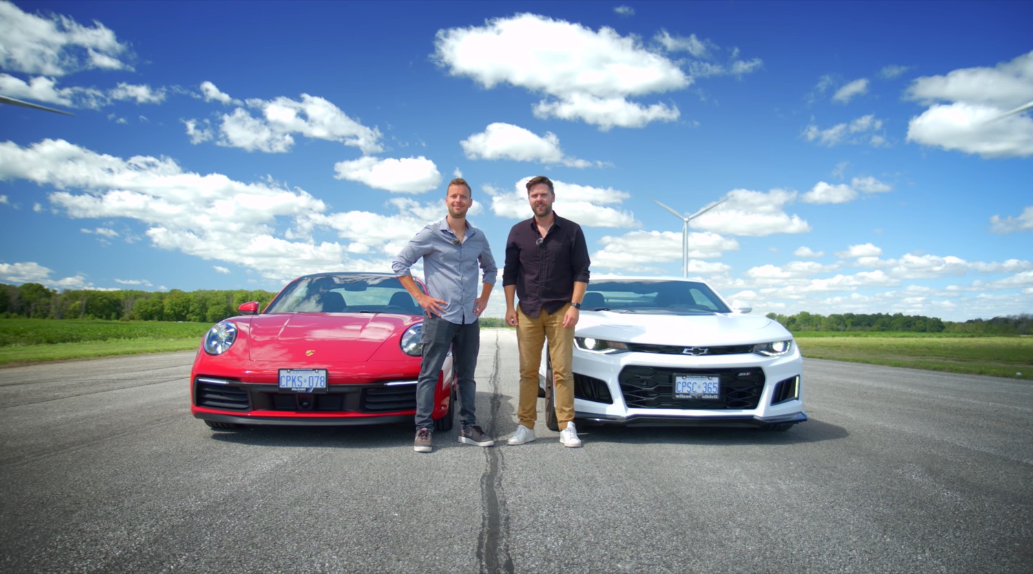 Chevy Camaro ZL1 Challenges Porsche 911 To A Drag Race | GM Authority