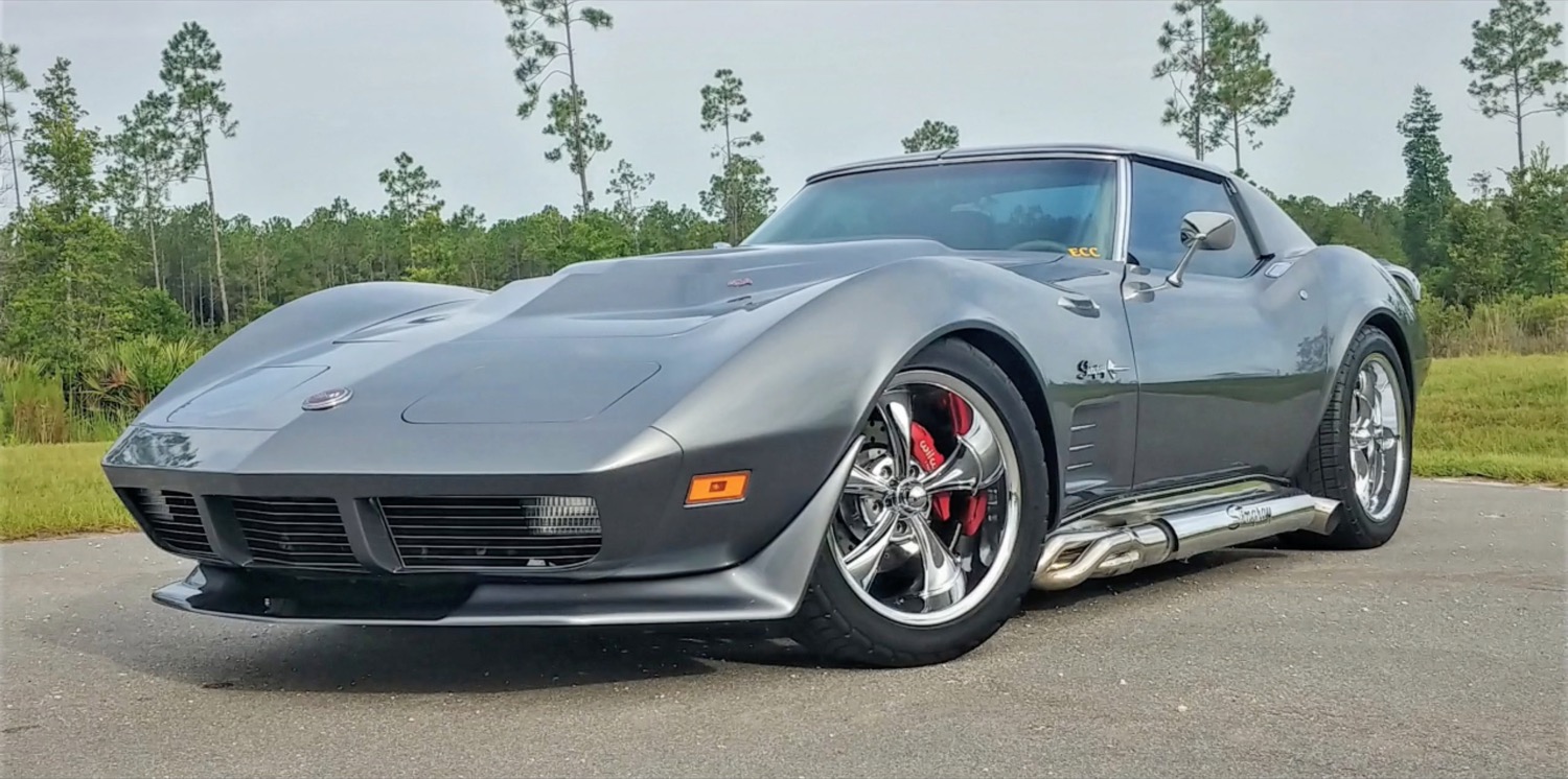 This 1974 Chevy Corvette C3 was built from the ground up to become a head-t...