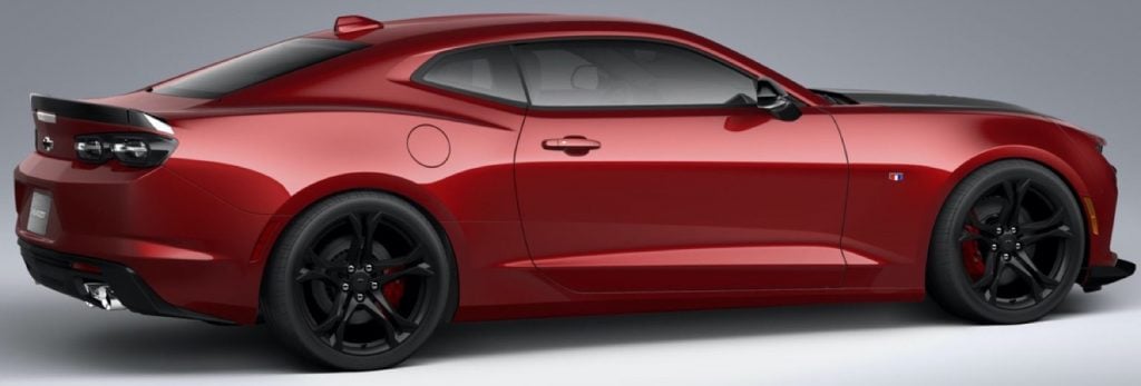 2021 Chevrolet Camaro New Wild Cherry Tintcoat Color Gm Authority