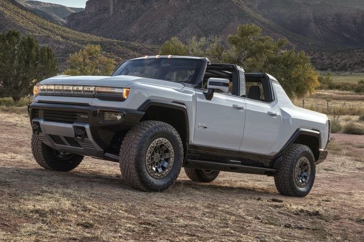 Gmc electric hummer on sale towing capacity