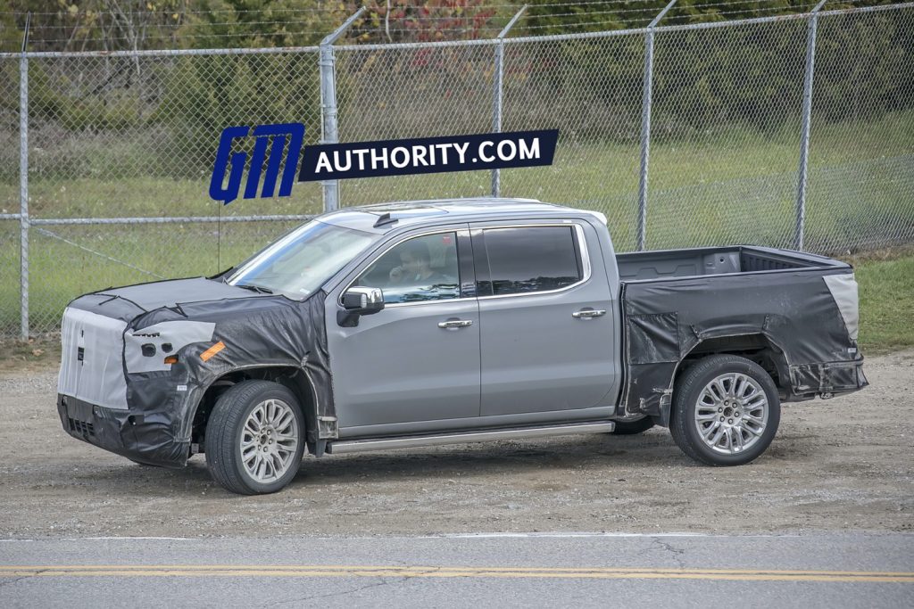 Refreshed 2022 GMC Sierra Denali Interior Spied | GM Authority