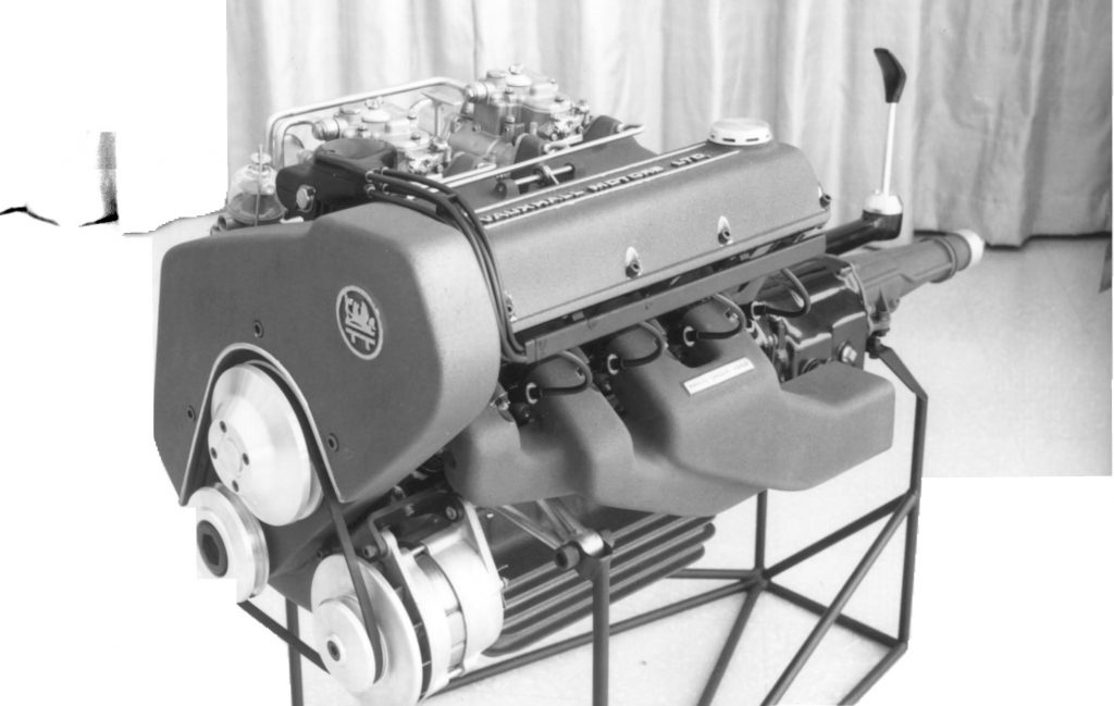 Slant-4 Engine used in 1966 Vauxhall XVR Concept.