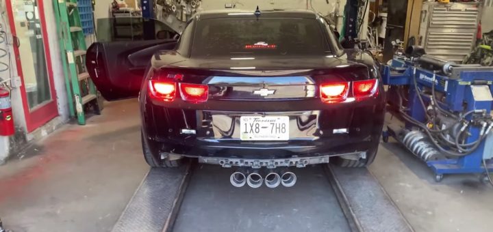 LSX-Powered Chevy Camaro Gets C7-Style Quad Exhaust Tips | GM Authority