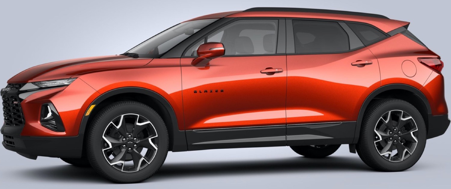 2021 Chevrolet Blazer Gets New Cayenne Orange Color GM