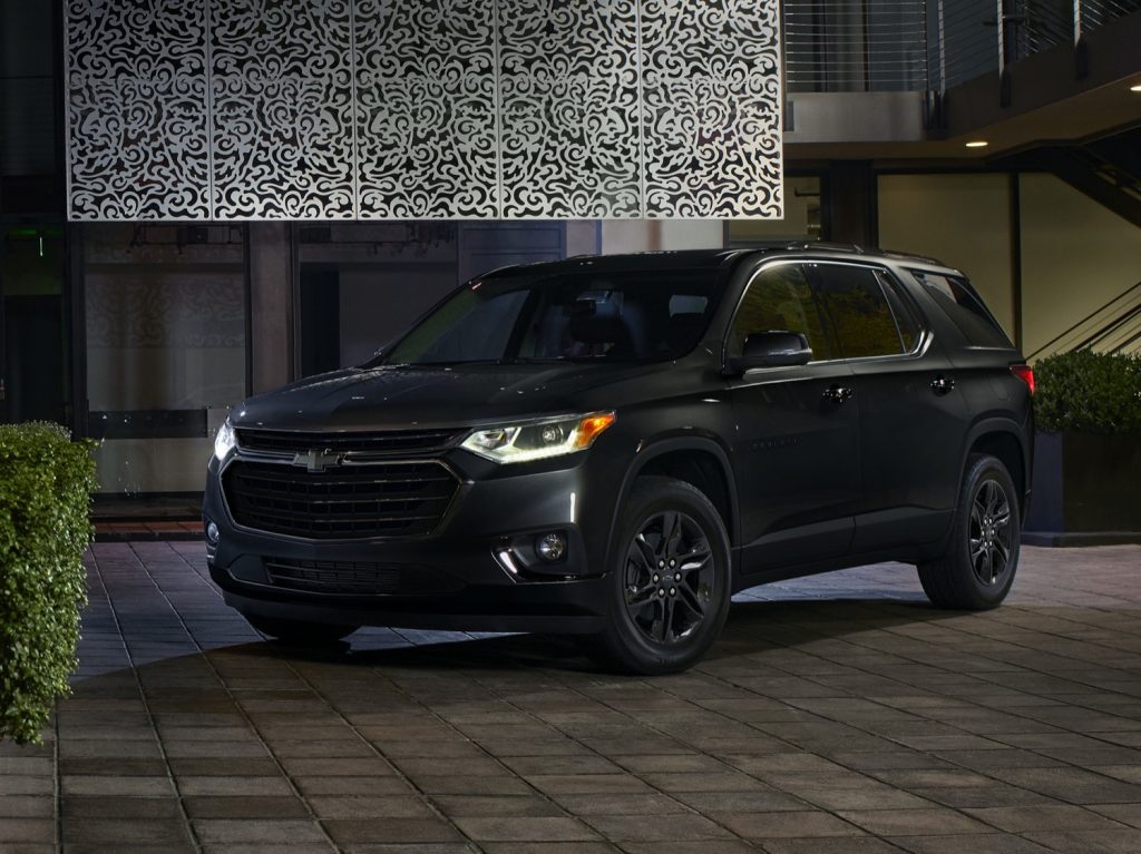 2021 Chevy Traverse Midnight Edition