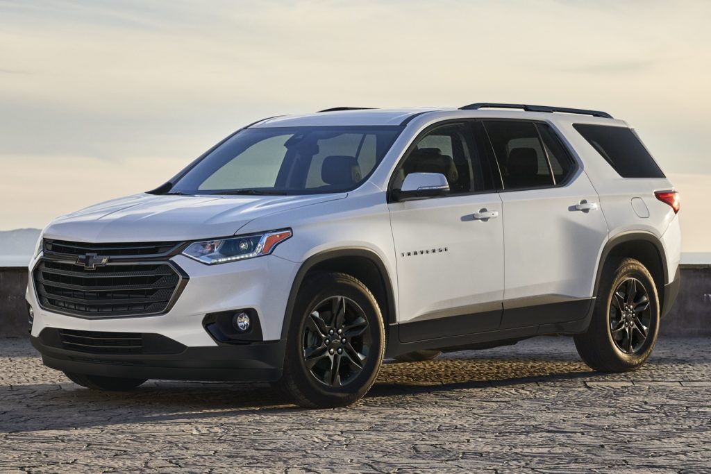 chevy traverse 2021 redline