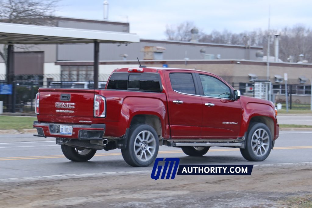 Here is the 2021 GMC Canyon in the Denali trim. The all-new, next-generation of the premium midsize pickup truck arrives for the 2023 model year.