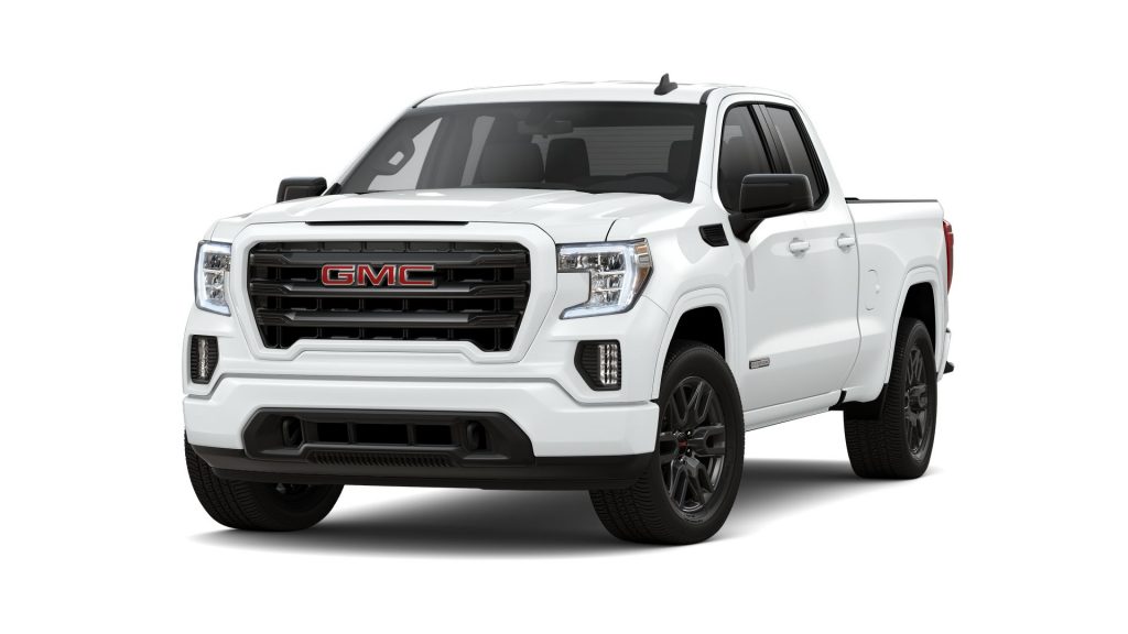 2021 GMC Sierra 1500 with optional Body-Color Wheel Arch Moldings