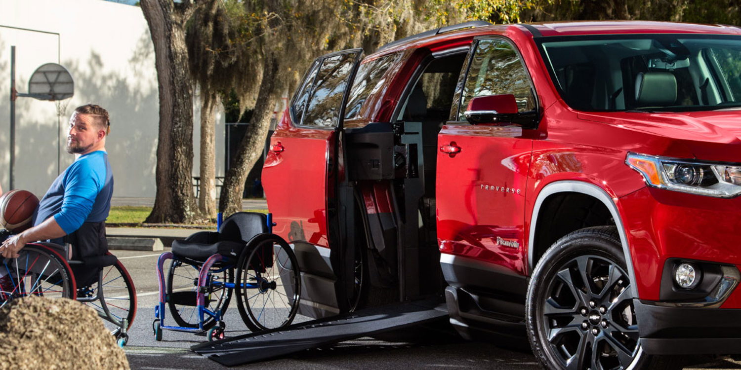 BraunAbility Offers Wheelchair-Accessible Chevrolet Traverse