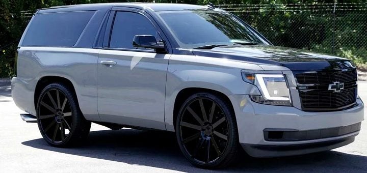 Custom Two Door 2015 Chevy Suburban Sells For k | GM Authority