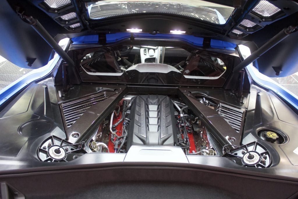 2023 Corvette C8 engine bay hard plastics - CorvetteForum