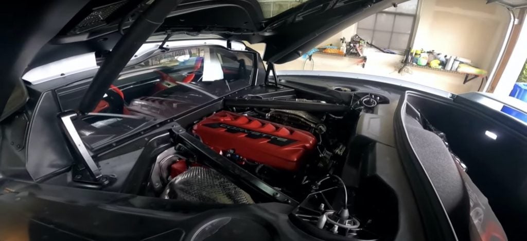 2021 corvette engine cover