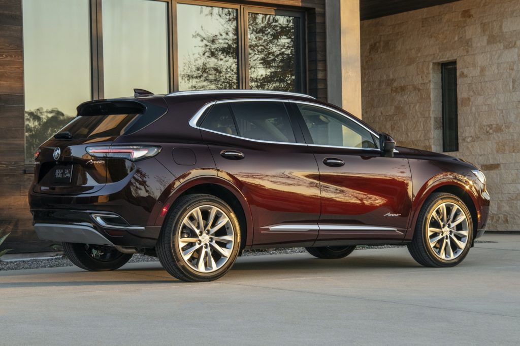 Shown here is the Buick Envision in the range-topping Avenir trim level.