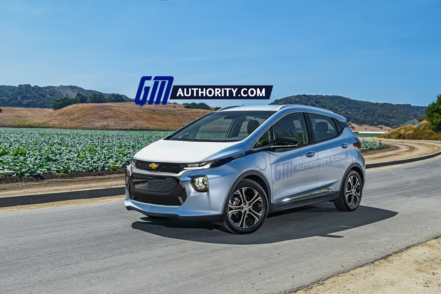 2022 chevy bolt ev facelift rendered with chevy trailblazer cues