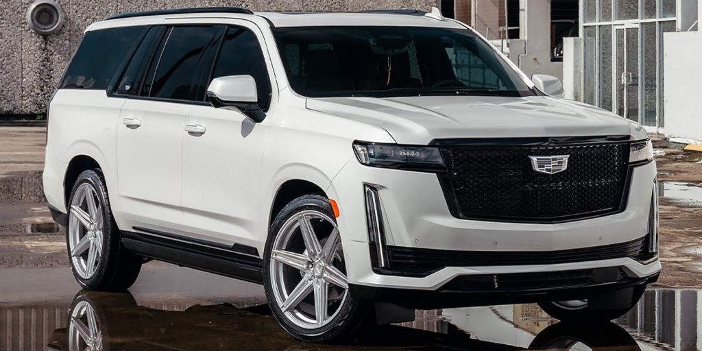 2021 Cadillac Escalade Looks Good On Vossen HF6-2 Wheels | GM Authority