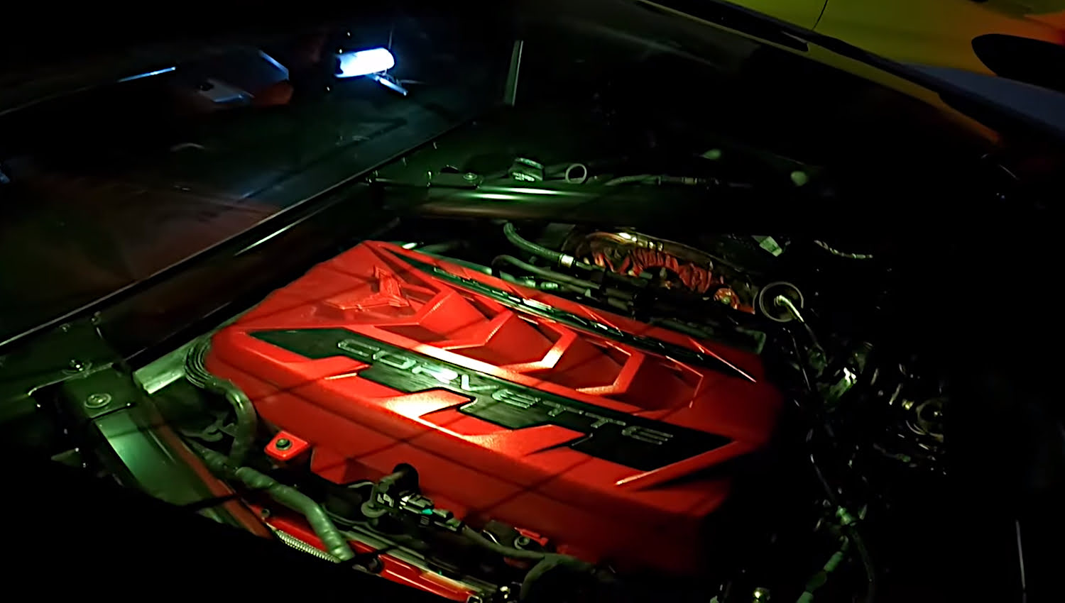 C8 Corvette Owner Shows DIY LED Lighting Project: Video