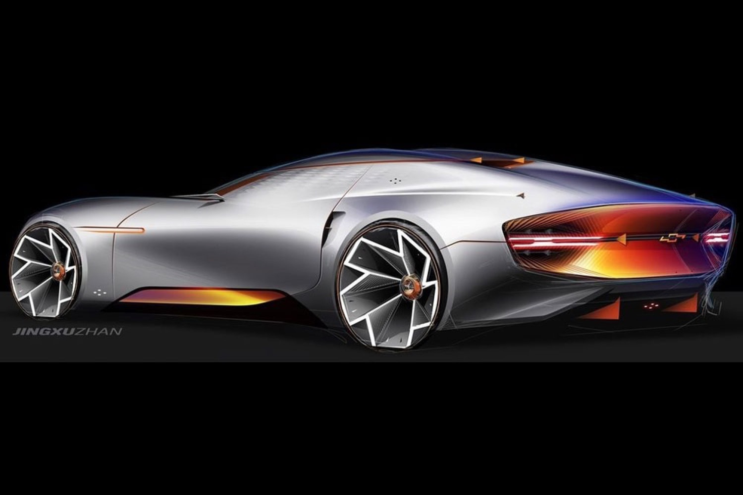Gm Design Shows Off Futuristic Chevy Sports Car Sketches Gm Authority