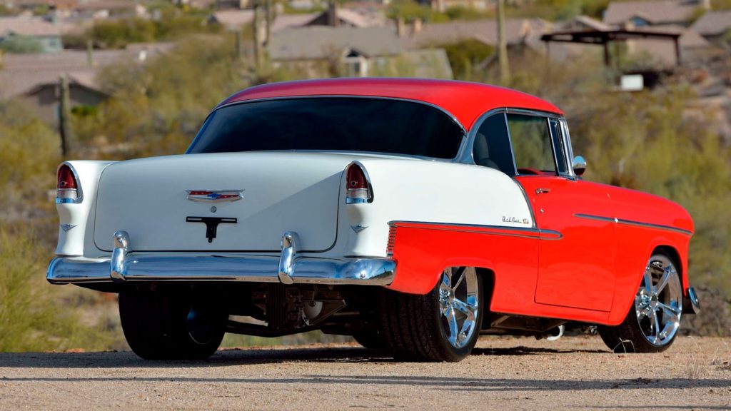 55 chevy interior window trim