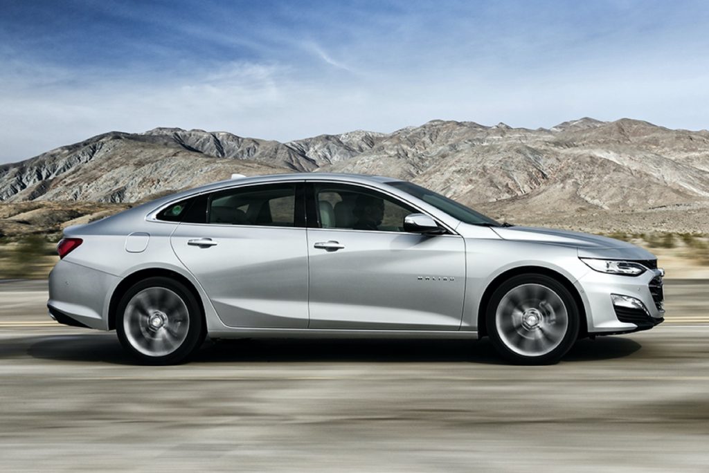 Chevy Malibu Supply At Eight Days In March 2022