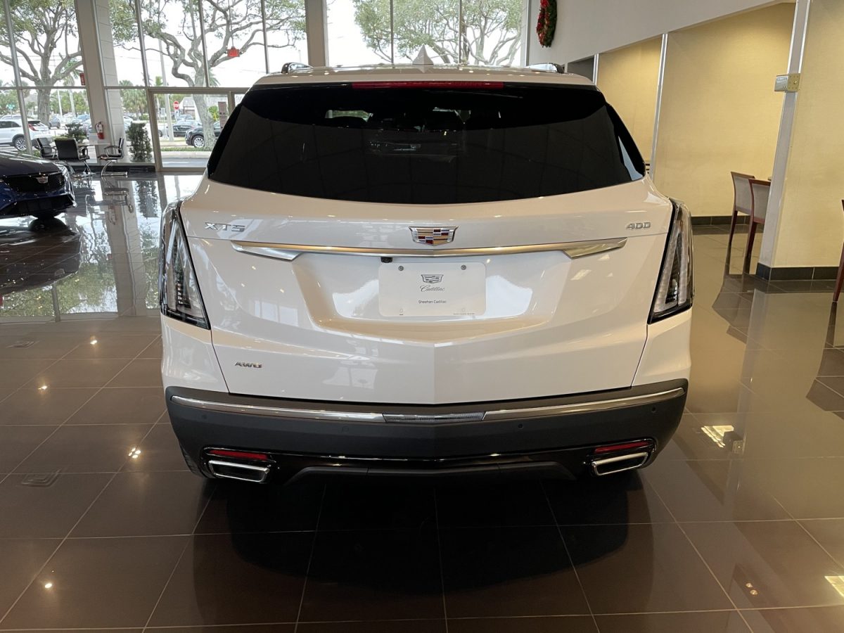 2024 Cadillac XT5 Gets Small Price Changes   2021 Cadillac XT5 Sport 400 With 20 Inch S2K Wheels In Gloss Black Exterior 008 Rear End 1200x900 