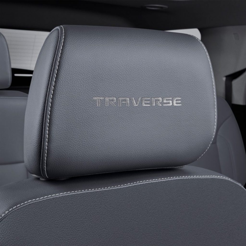 2021 Chevy Blazer, Traverse Embroidered Headrests No Longer Available