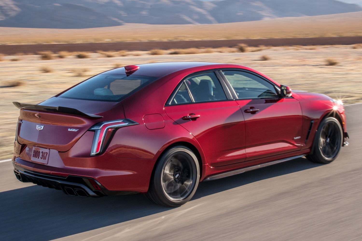 2022 Cadillac CT4V Blackwing VIN 001 Sold At BarrettJackson Auction