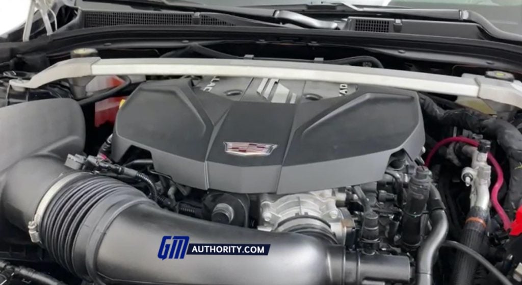 First Images Of The 22 Cadillac Ct5 V Blackwing Engine Exclusive