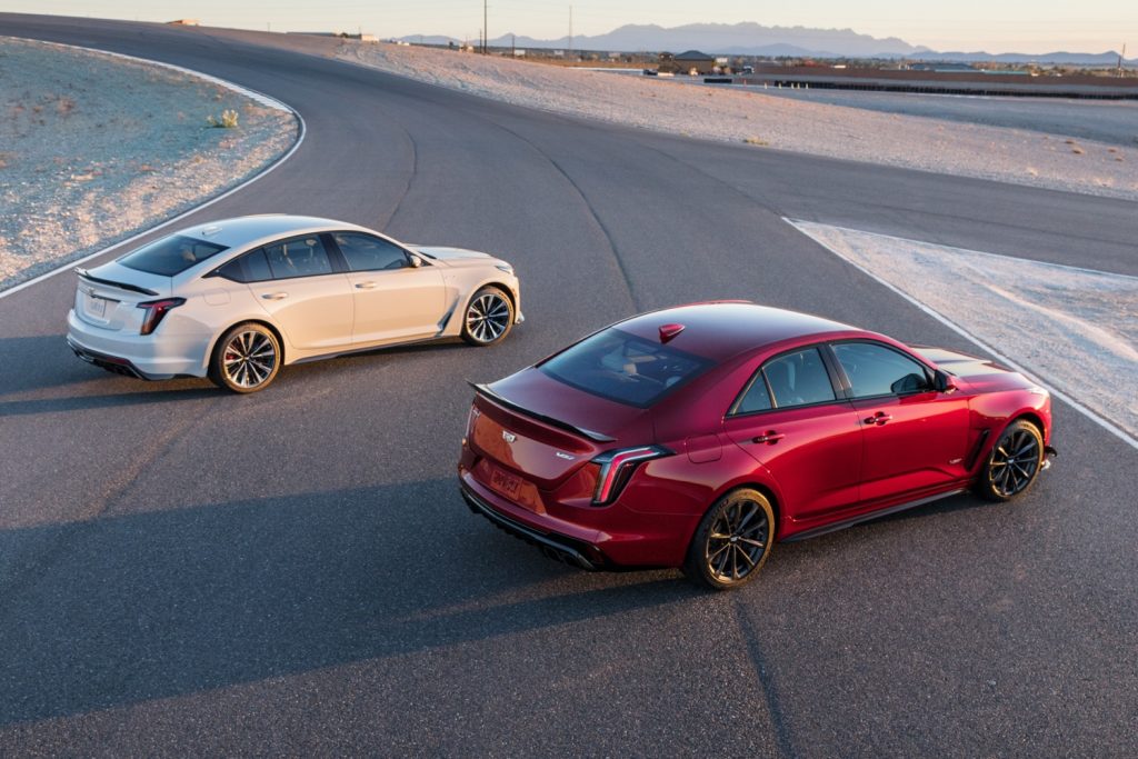 The new Cadillac Blackwing sedans