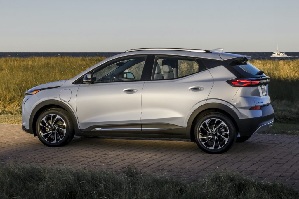 Chevy bolt deals drag coefficient