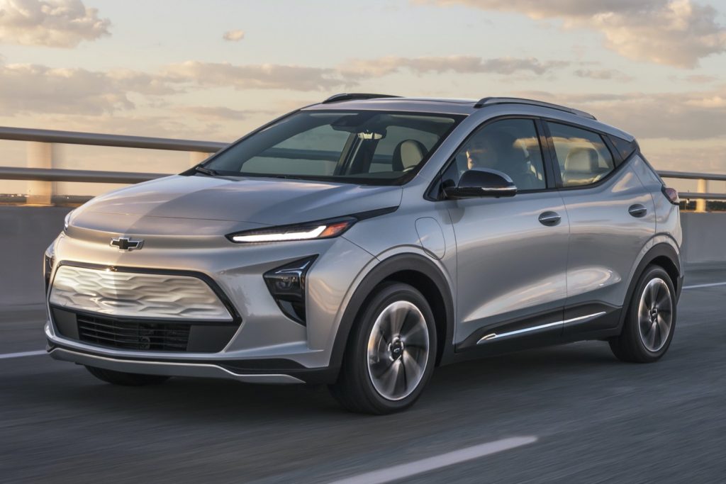 Chevy bolt store storage