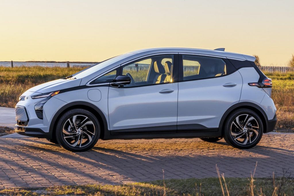 Chevy bolt online 2021 price