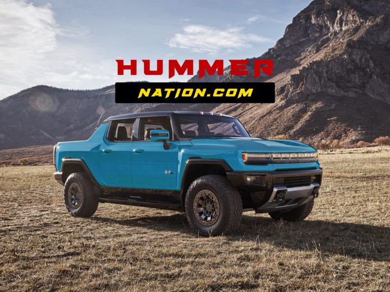 2022 GMC Hummer EV Pickup Rendered In Nine Colors