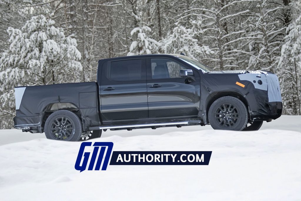 2022 GMC Sierra Denali 1500 Refresh Spied Testing