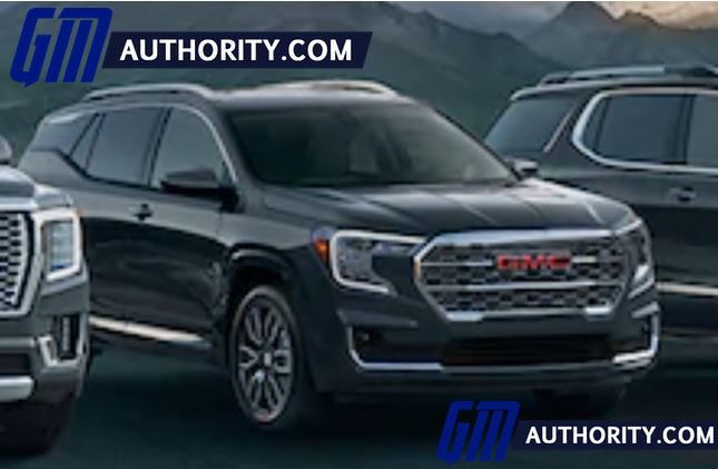 First Image Of 2022 GMC Terrain Denali Leaked Online